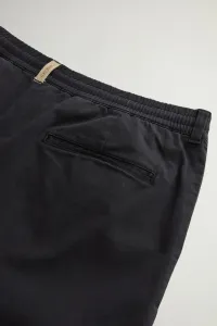Nohavice Woolrich Cotton Twill Milton Pant Black