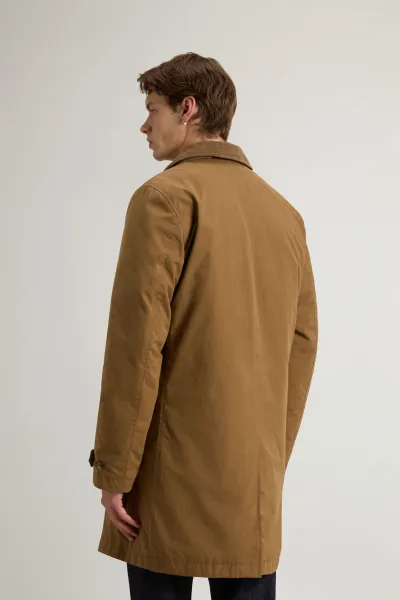 Kabát Woolrich Mountain Cloth 2In1 Lamar Coat Coffee