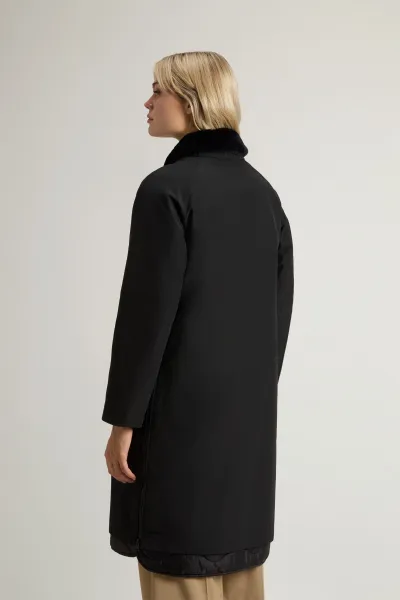 Kabát Woolrich All Weather Coat 3In1 Black