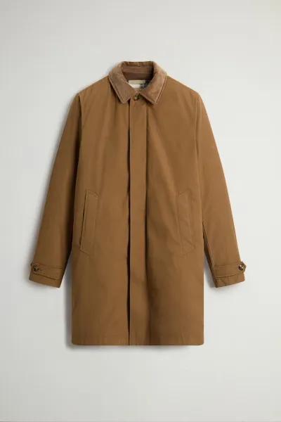 Kabát Woolrich Mountain Cloth 2In1 Lamar Coat Coffee