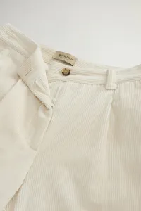 Nohavice Woolrich Corduroy Pant Milky Cream