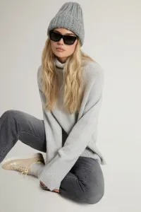 Rolák Woolrich Supergeelong Turtleneck Light Grey Melange