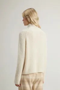 Rolák Woolrich Soft Alpaca Turtleneck Milky Cream