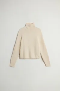 Rolák Woolrich Soft Alpaca Turtleneck Milky Cream