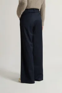 Nohavice Woolrich Light Wool Pant Melton Blue