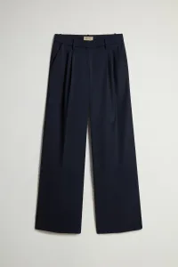 Nohavice Woolrich Light Wool Pant Melton Blue