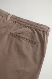 Nohavice Woolrich Cotton Twill Milton Pant Falcon