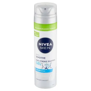 Nivea Men Sensitive One Stroke gél na holenie 200 ml
