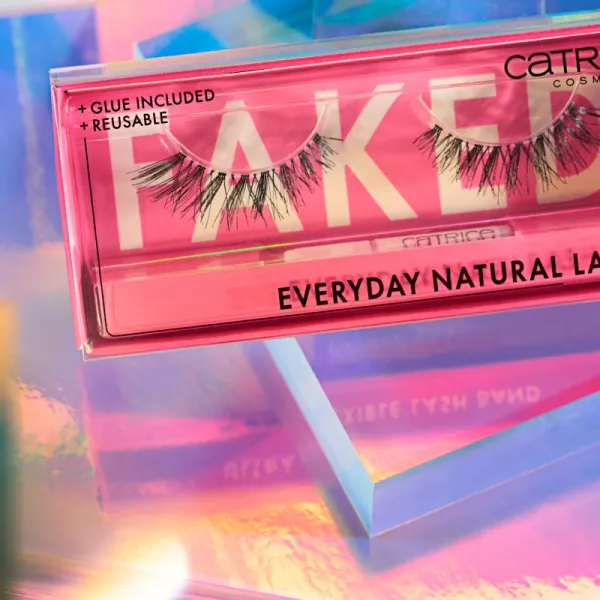 Catrice Faked umelé mihalnice s lepidlom Everyday Natural 2 ks