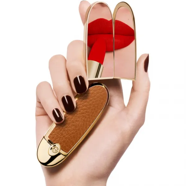 GUERLAIN Rouge G Double Mirror Jewel Case puzdro na rúž so zrkadielkom Le Camel 1 ks