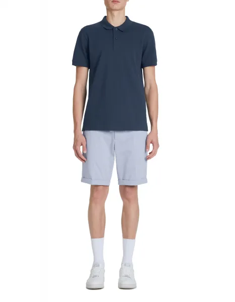 CELIO DOEVANBM Pánske elegantné bermudy, modrá, veľkosť