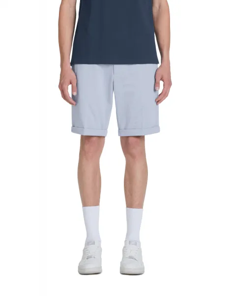 CELIO DOEVANBM Pánske elegantné bermudy, modrá, veľkosť