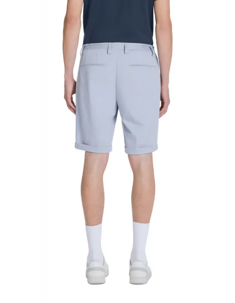 CELIO DOEVANBM Pánske elegantné bermudy, modrá, veľkosť