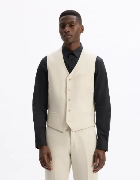 Celio Suit Vest Bugihot2 - Men's