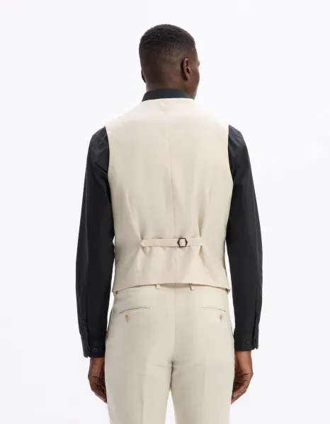 Celio Suit Vest Bugihot2 - Men's