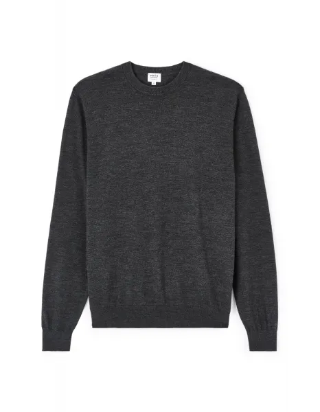 Celio Wool Sweater Semerirond Merino - Mens