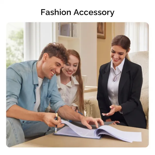 Plaud.AI PLAUD Note Pin Lanyard Black - remienok na krk, čierny 1895164