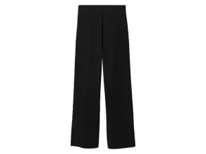esmara® Dámske široké nohavice (čierna, S (36/38))
