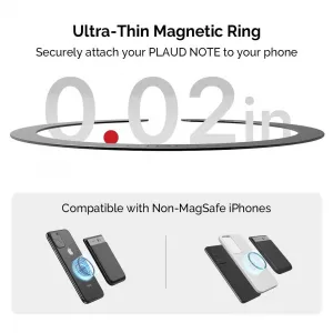 Plaud.AI PLAUD NOTE Accessory Kit Black - Nabíjačka a magnetický clip, čierna 1895163