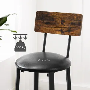Barová stolička 2 ks MADERA II