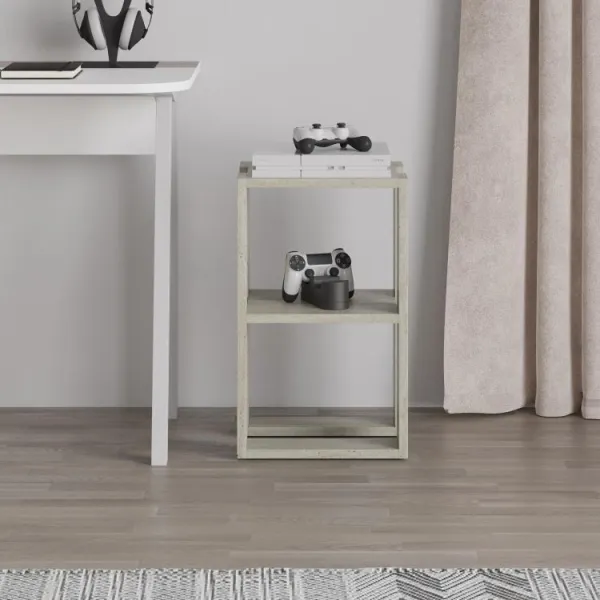 Nočný stolík Houseland Lonie travertín