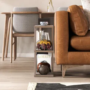 Odkladací stolík Houseland Lazena mocha
