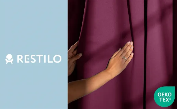 Restilo Záves AmeliaHome Blackout s multifunkčnou páskou 140x270 cm fialový, veľkosť 140x270