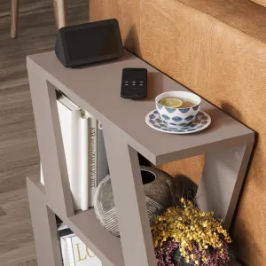 Odkladací stolík Houseland Lazena mocha