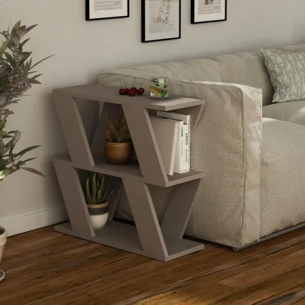 Odkladací stolík Houseland Lazena mocha