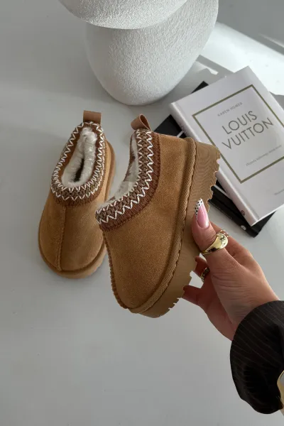 Boto Detské snehule s výšivkou Camel Prina