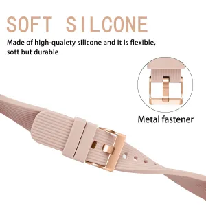 Bstrap Silicone Line (Small) remienok na Samsung Galaxy Watch Active 2 40/44mm, apricot (SSG003C06)