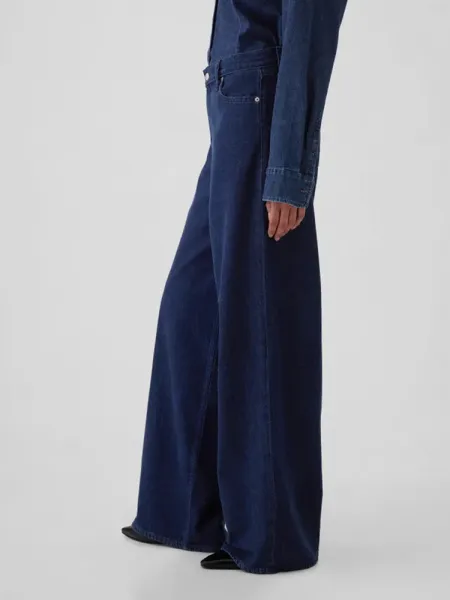 GAP Džínsy pre ženy  Mid Rise UltraSoft Baggy 484999-00 Veľkosť: 29LONG