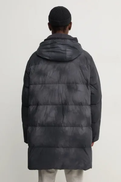 Bunda Diesel W-Raveel-Long Jacket Black 2