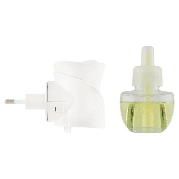 Air Wick Essential Oils Elektrický osviežovač vzduchu a náplň pivónia a jazmínový kvet 19 ml