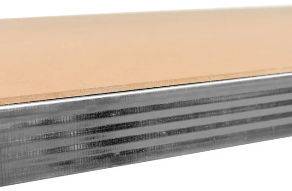 TZB Dílenský regál IRONHOLD 205x120 cm stříbrný