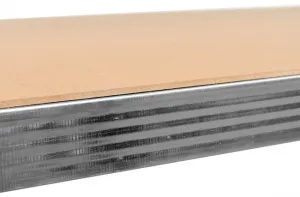 TZB Dílenský regál IRONHOLD 205x120 cm stříbrný