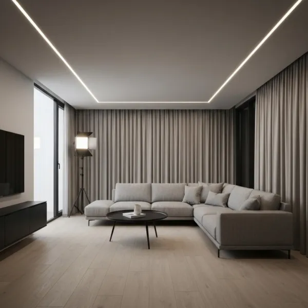 LED lišta SDK 9 Dĺžka: 2m, Typ krytky: Bez krytky