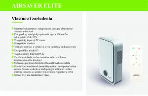 PRODMAX AIRSAVER | Lokálny rekuperátor AIRSAVER ELITE PRODMAX ELITE-110