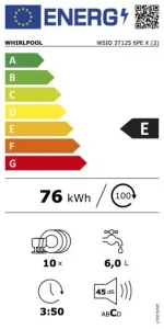Whirlpool WSIO 3T1256 PEX