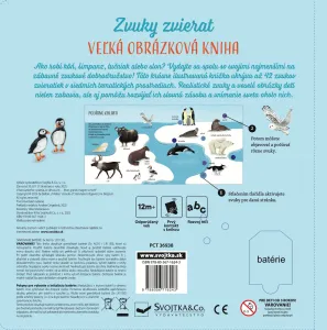 Veľká obrázková kniha - Zvuky zvierat