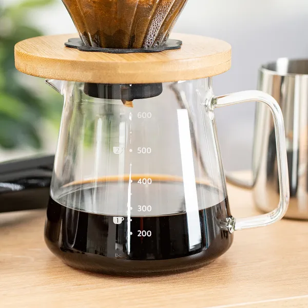 4Home Súprava na prekvapkávanú kávu Dripper, 600 ml
