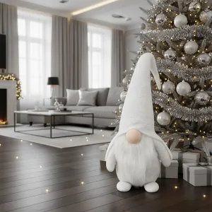 Tutumi Vianočný škriatok ELF 068 - 50 cm biely