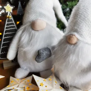 Tutumi Vianočný škriatok ELF 068 - 50 cm biely
