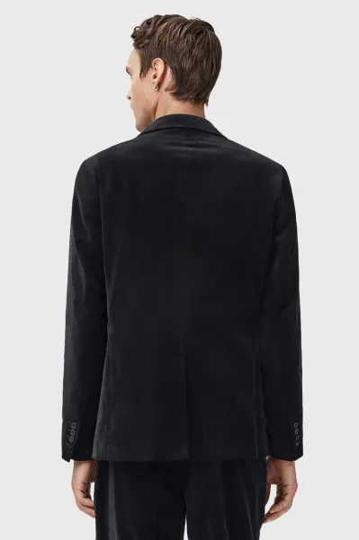 Bavlnené sako AllSaints SAGA