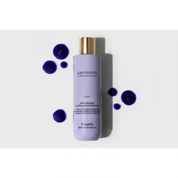 FarmaVita Amethyste Cool Blonde fialový šampón pre blond a melírované vlasy 250 ml