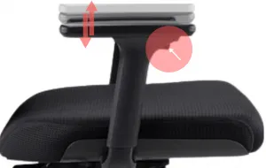 ANTARES Ergonomická kancelárska stolička EDGE čierna – na dlhé sedenie 8–12 h