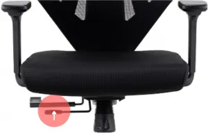 ANTARES Ergonomická kancelárska stolička EDGE čierna – na dlhé sedenie 8–12 h