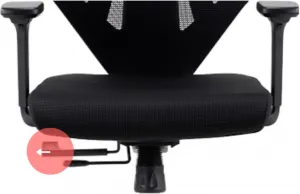 ANTARES Ergonomická kancelárska stolička EDGE čierna – na dlhé sedenie 8–12 h