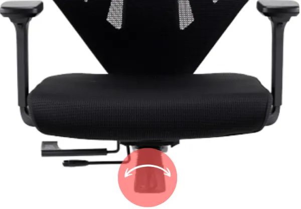 ANTARES Ergonomická kancelárska stolička EDGE čierna – na dlhé sedenie 8–12 h