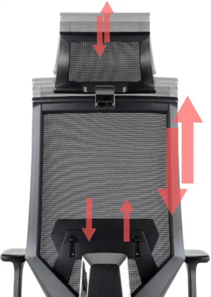 ANTARES Ergonomická kancelárska stolička EDGE sivá
